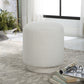 Uttermost Avila White Ottoman By Casagear Home UT-23743