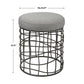 Uttermost Carnival Iron Round Accent Stool By Casagear Home UT-23748