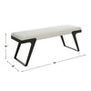 Uttermost Hover Modern Bench By Casagear Home UT-23758