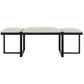 Uttermost Triple Cloud Modern Upholstered Bench By Casagear Home