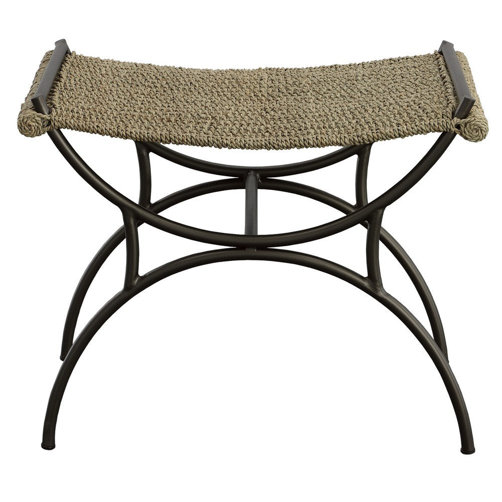 Uttermost Playa Seagrass Small Bench By Casagear Home