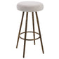 Uttermost Braven White Fabric Counter Stool By Casagear Home