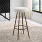 Uttermost Braven White Fabric Counter Stool By Casagear Home UT-23771