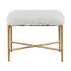 Uttermost Charmed Sheepskin Small Bench By Casagear Home UT-23784