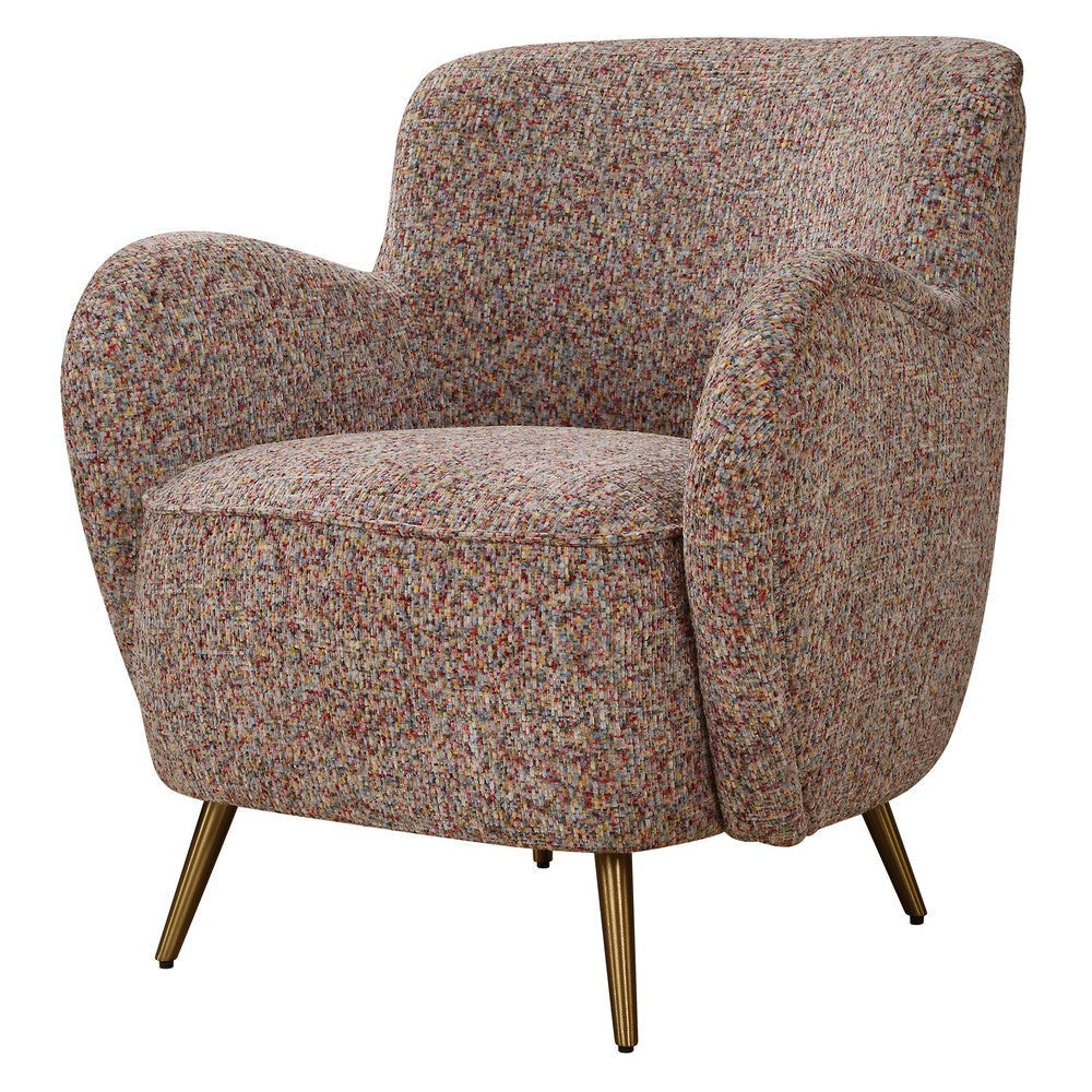 Uttermost Gemstone Confetti Toned Accent Chair UT-23858