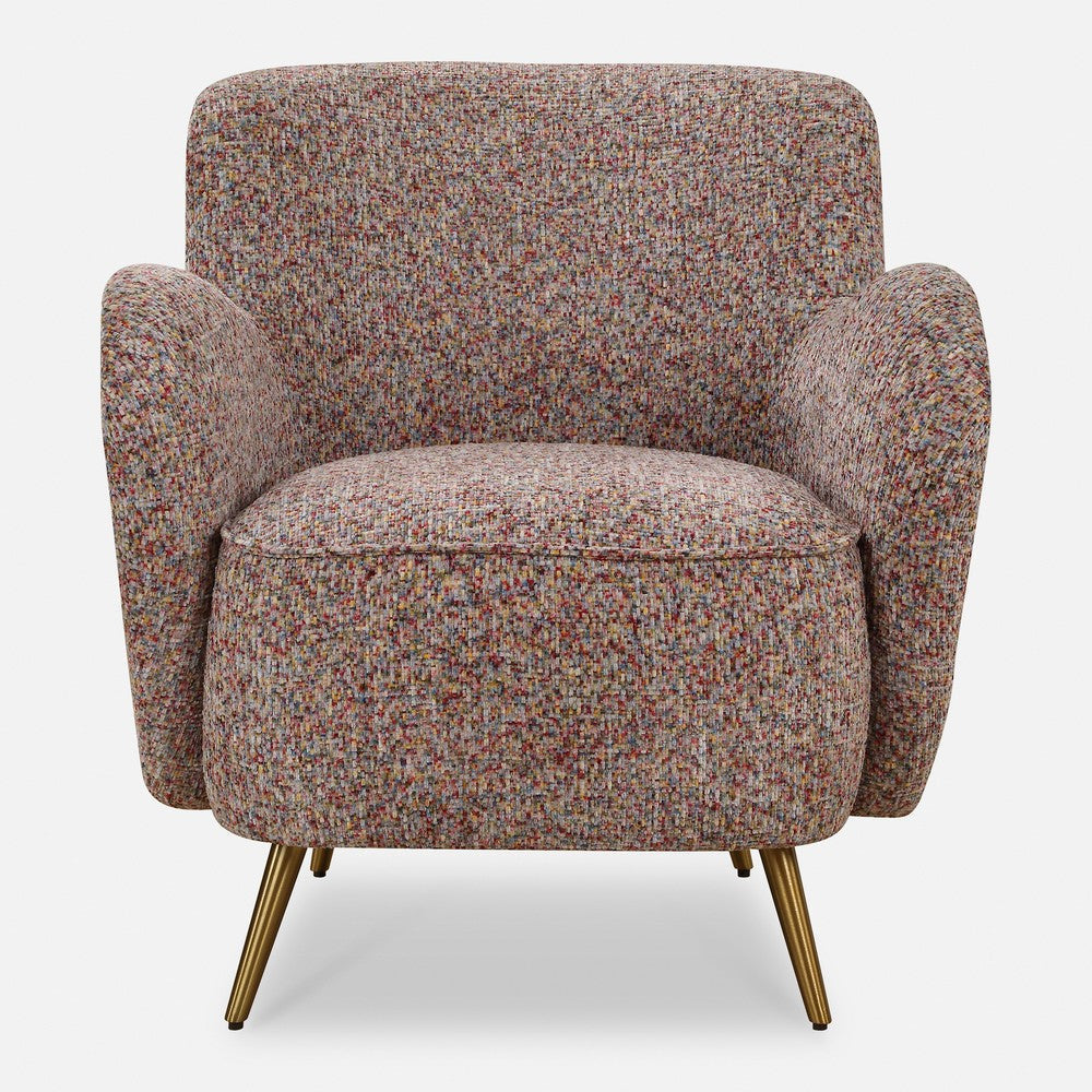 Uttermost Gemstone Confetti Toned Accent Chair UT-23858