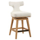 Uttermost Klismos Off-White Fabric Counter Stool UT-23871