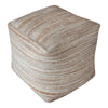 Uttermost Shiro Beige Pouf By Casagear Home