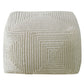 Uttermost Sovanna Geometric Pouf By Casagear Home UT-23971