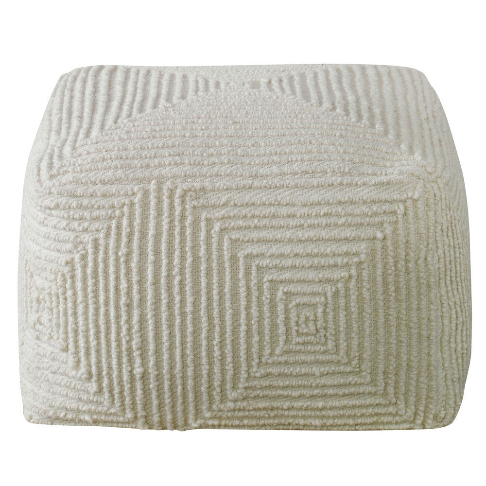 Uttermost Sovanna Geometric Pouf By Casagear Home UT-23971