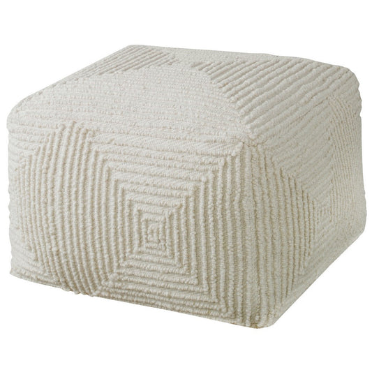 Uttermost Sovanna Geometric Pouf By Casagear Home