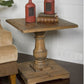 Uttermost Stratford Pedestal End Table By Casagear Home