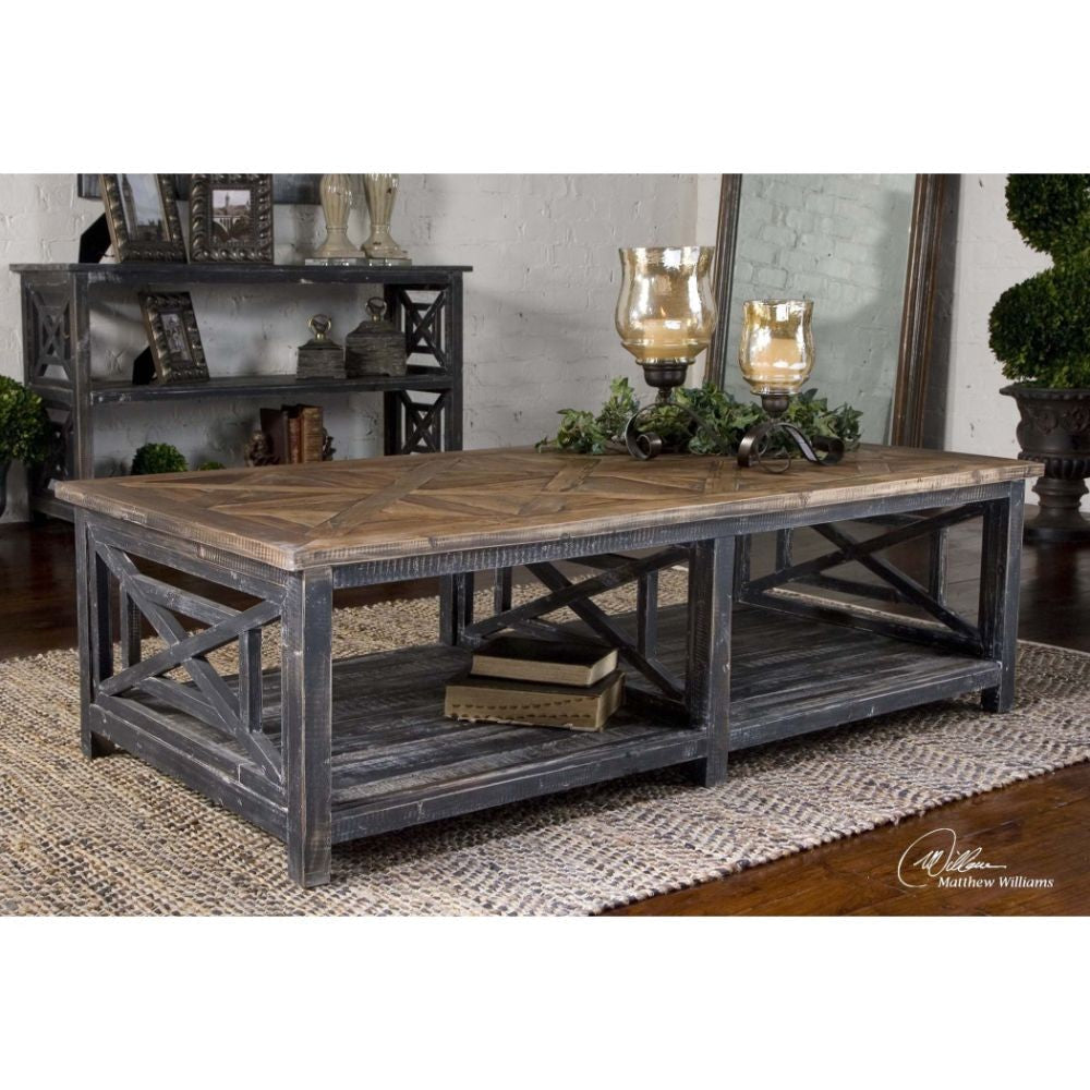 Uttermost Spiro Reclaimed Wood Cocktail Table By Casagear Home UT-24264