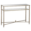 Uttermost Henzler Mirrored Glass Console Table By Casagear Home