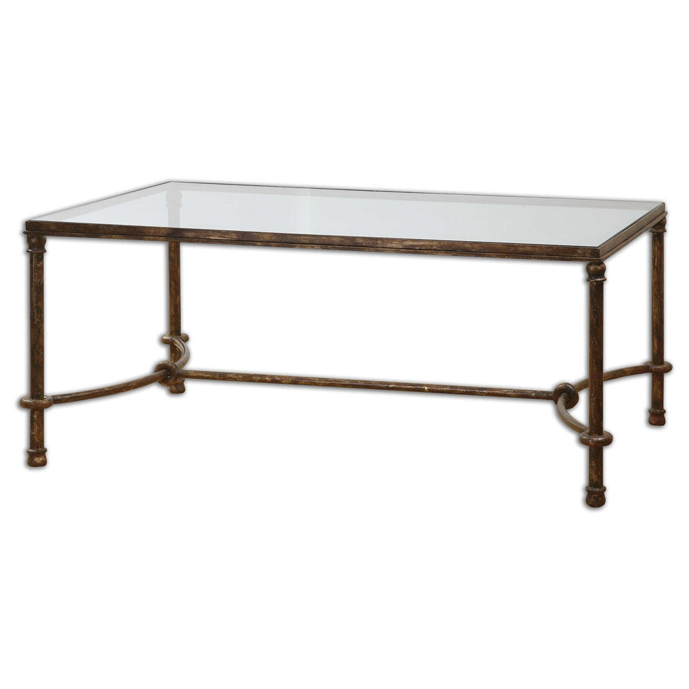 Uttermost Warring Iron Coffee Table By Casagear Home