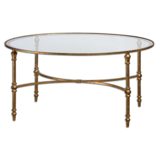 Uttermost Vitya Glass Coffee Table By Casagear Home