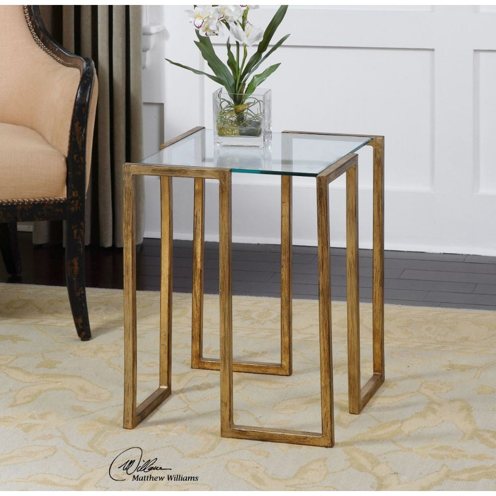 Uttermost Mirrin Accent Table By Casagear Home UT-24368