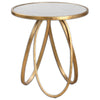 Uttermost Montrez Gold Side Table By Casagear Home