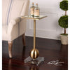 Uttermost Laton Mirrored Accent Table By Casagear Home UT-24502