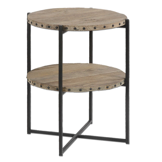 Uttermost Kamau Round Accent Table By Casagear Home