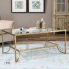 Uttermost Katina Gold Leaf Coffee Table By Casagear Home UT-24540