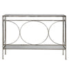 Uttermost Luano Silver Console Table By Casagear Home