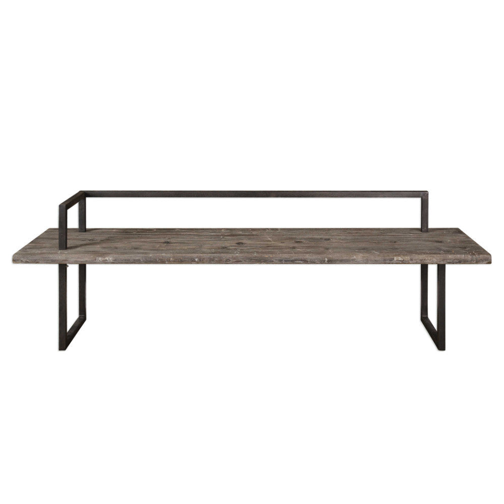 Uttermost Herbert Reclaimed Wood Bench By Casagear Home