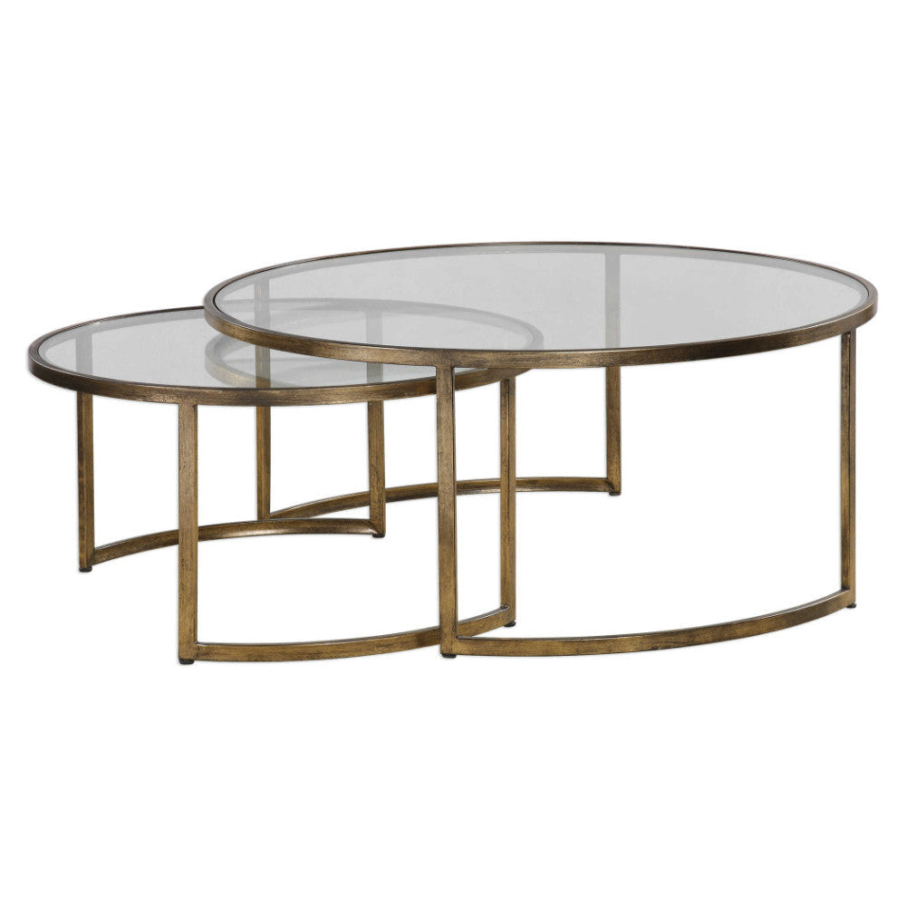 Uttermost Rhea Nested Coffee Tables S/2 By Casagear Home