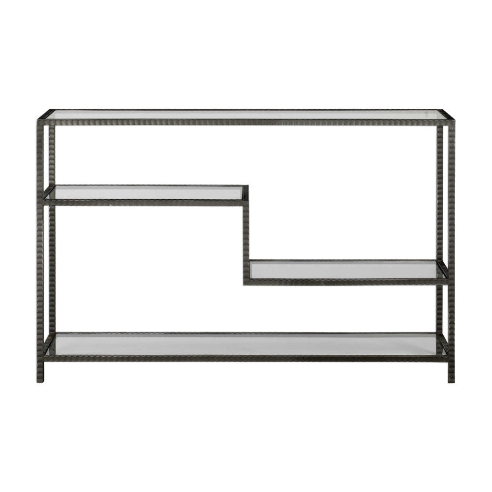 Uttermost Leo Industrial Console Table By Casagear Home