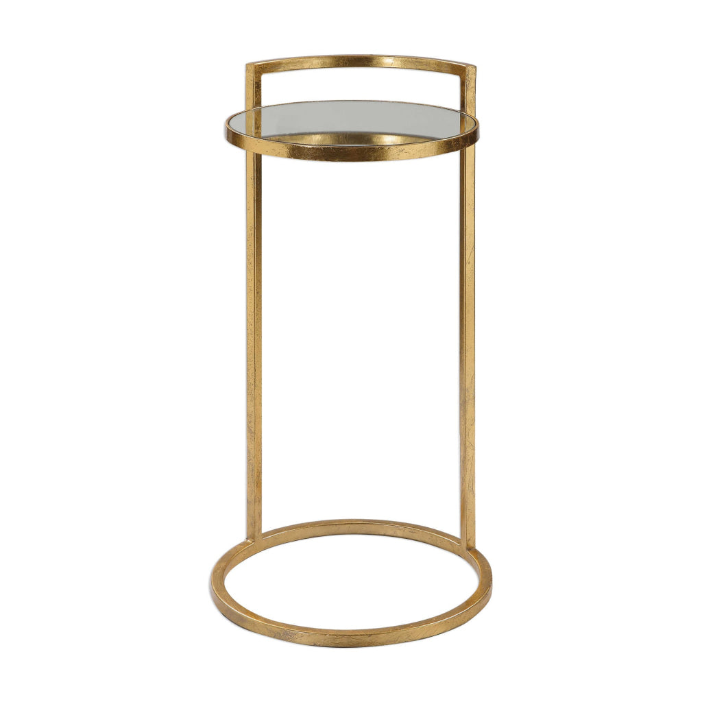 Uttermost Cailin Gold Accent Table By Casagear Home