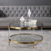 Uttermost Kellen Glass Coffee Table By Casagear Home UT-24895