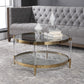 Uttermost Kellen Glass Coffee Table By Casagear Home UT-24895