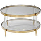 Uttermost Kellen Glass Coffee Table By Casagear Home