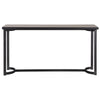 Uttermost Basuto Steel Console Table By Casagear Home