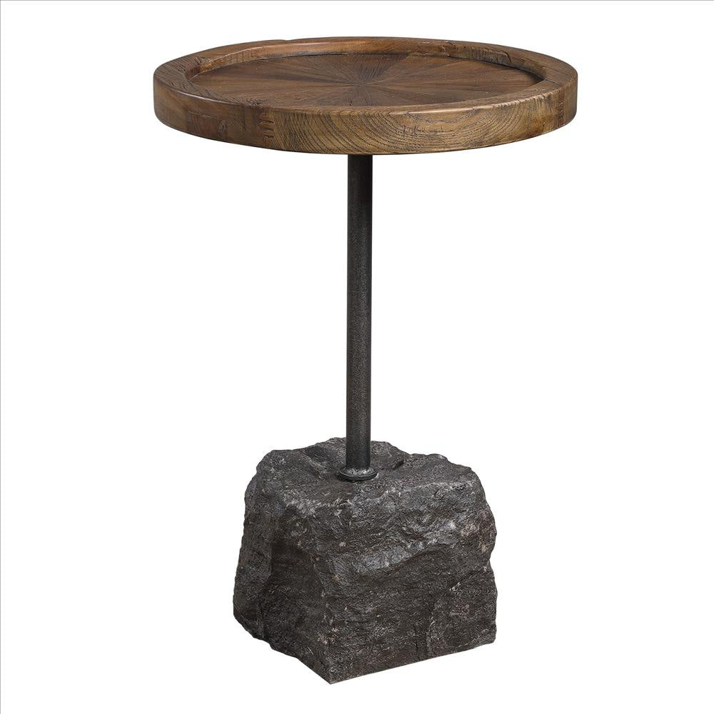 Uttermost Horton Rustic Accent Table By Casagear Home UT-24992