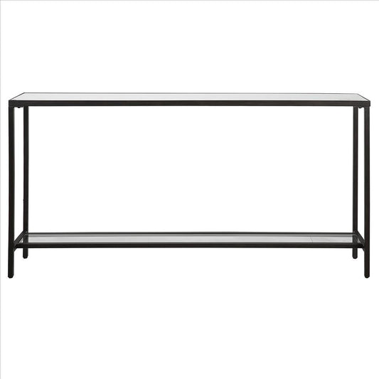 Uttermost Hayley Black Console Table By Casagear Home