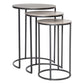 Uttermost Erik Metal Nesting Tables, S/3 By Casagear Home