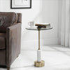 Uttermost Portsmouth Round Accent Table By Casagear Home UT-25130