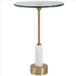 Uttermost Portsmouth Round Accent Table By Casagear Home