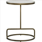 Uttermost Jessenia White Marble Accent Table By Casagear Home