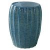 Uttermost Harbor Aque Blue Garden Stool By Casagear Home