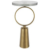 Uttermost Ringlet Brass Accent Table By Casagear Home UT-25178