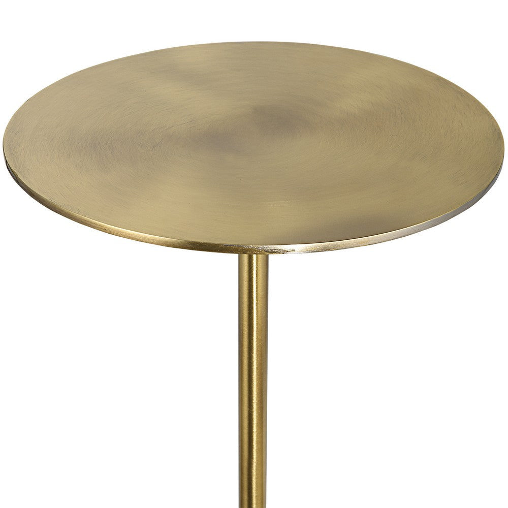 Uttermost Gimlet Brass Drink Table By Casagear Home UT-25181