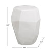 Uttermost Maquette White Garden Stool By Casagear Home UT-25183