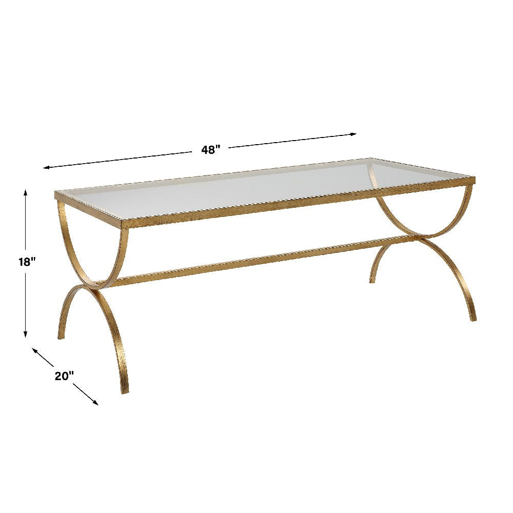 Uttermost Crescent Coffee Table By Casagear Home UT-25186