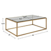 Uttermost Bravura Gold Coffee Table By Casagear Home UT-25195