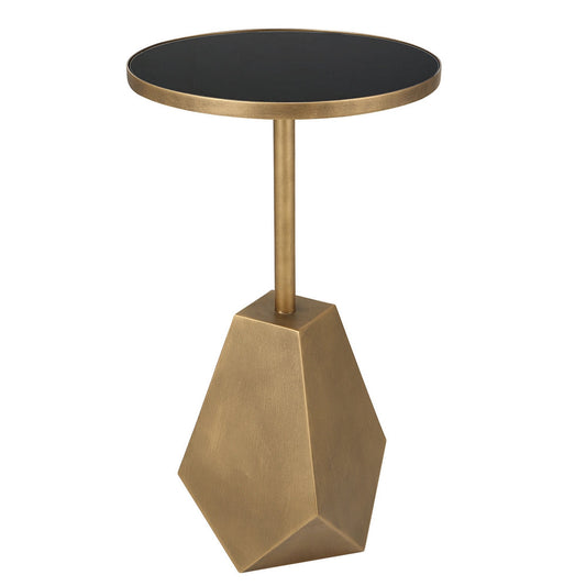 Uttermost Comet Geometric Bronze Accent Table By Casagear Home