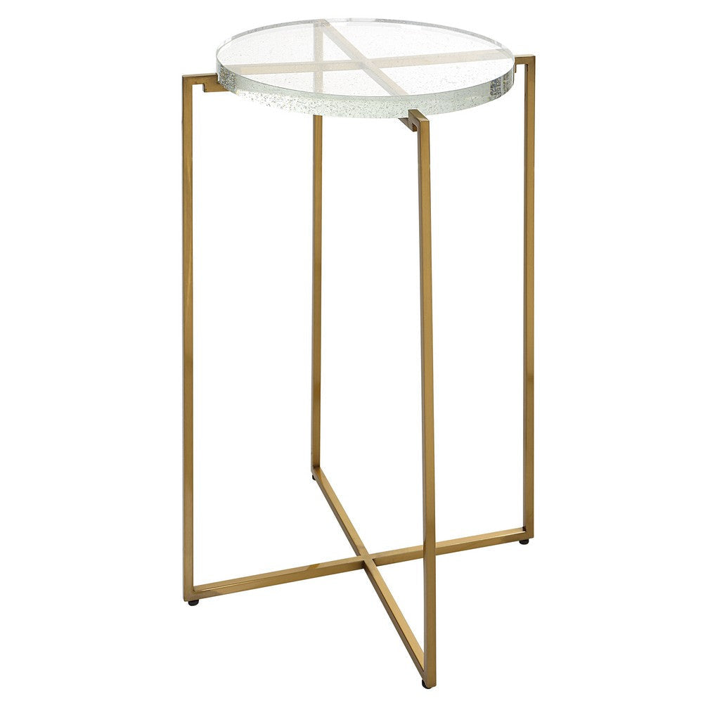 Uttermost Star-crossed Glass Accent Table By Casagear Home