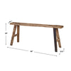 Uttermost Paddock Rustic Bench By Casagear Home UT-25233