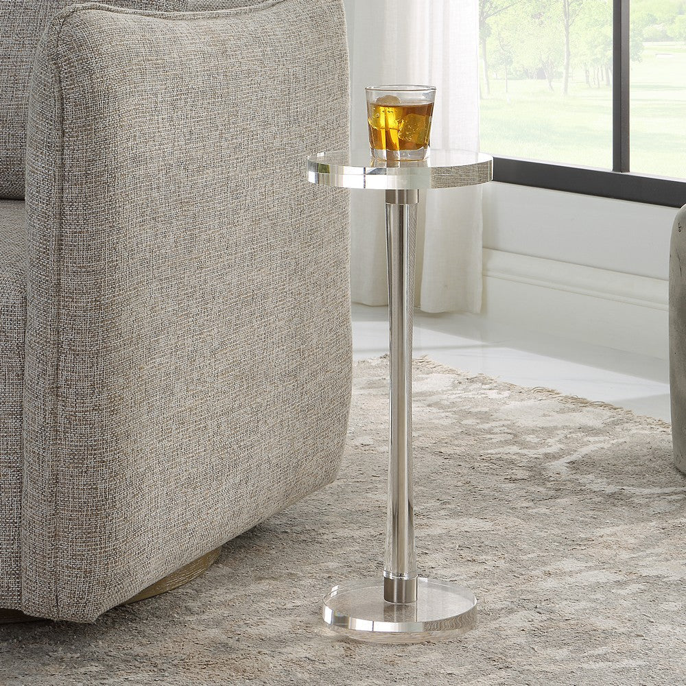 Uttermost Pria Crystal Drink Table By Casagear Home UT-25279